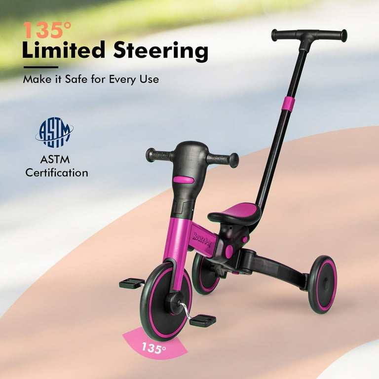 Balance bike online with parent handle