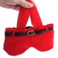 thumbnail image 4 of Bolsa de dulces portátil Papá Noel Pantalones Canasta de pantalones con asa Vino Feliz Navidad Regalo de año nuevo Decoración de banquete de boda Rojo S Advancent HA009245-01, 4 of 6