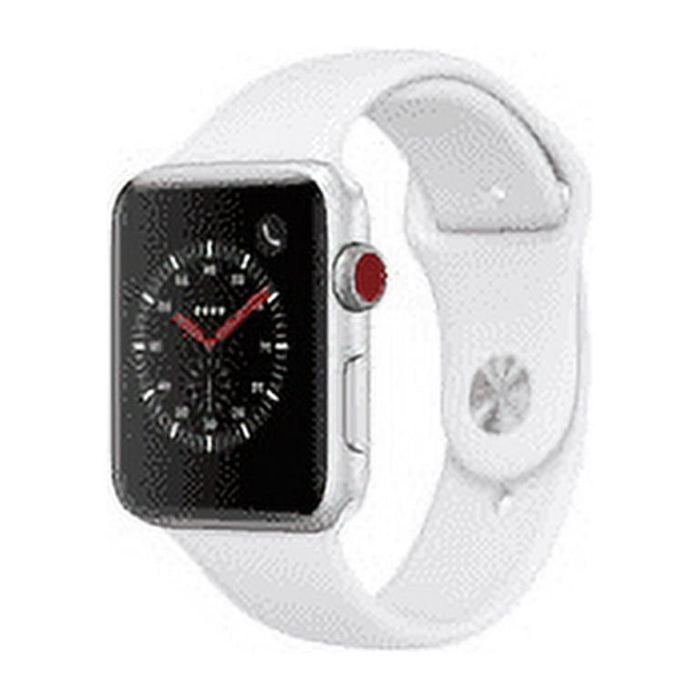 Restored Apple Watch Series 3 GPS + LTE - 42mm - Sport Band - Aluminum Case  (Refurbished)