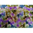 thumbnail image 4 of oneOone Cotton Silk Olive Green Fabric Polka Dot Watercolor Craft Projects Decor Fabric Printed By The Yard 42 Inch Wide, 4 of 4