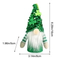 thumbnail image 3 of Irish Day St. Patrick's Day Faceless Doll Rudolph Doll Decoration Plush Toy 2Pc, Perfect For Festive Decor & Collectible Gift, Soft Plush Material, Ideal For Holiday, 3 of 7