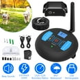thumbnail image 2 of Wireless Electric Dog Fence System – 131-722ft Adjustable Boundary, IP67 Waterproof Receiver, 0-8 Level Shock, for Small Medium Large Dogs, 2 of 9