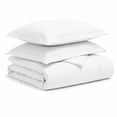 thumbnail image 2 of Superior Egyptian Cotton Embroidered 1200 TC Duvet Cover Set, Full/ Queen, White White, 2 of 5
