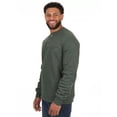 thumbnail image 4 of Ozark Trail Men's Fleece Lined Henley Shirt with Long Sleeves, Sizes S-2XL, 4 of 5