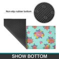 thumbnail image 6 of Pioneer Flower Floral Print Pattern Kitchen Rugs Sets Of 2, Anti Fatigue Non Slip Washable Floor Mats for Kitchen Sink Laundry, 17X30 Inch + 17X47 Inch, 6 of 6