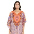 thumbnail image 2 of Women's Plus Size Kaftan Dresses Boho Long Maxi Dress Ladies Casual Hippie Kimono Sleeve Loose Caftan Online, 2 of 8