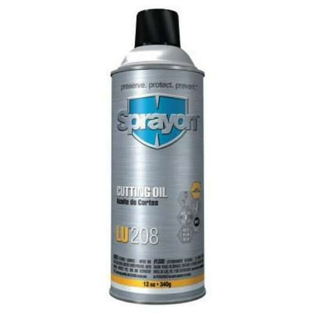 Sprayon Cutting Oil,12 oz,Aerosol,Petroleum Base SC0208000
