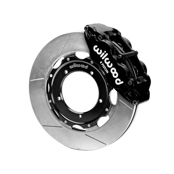 Wilwood Dynapro Low-Profile 11.00in P-Brake Kit - Red Chevy C-10 2.42 Offset 5-lug main image 0