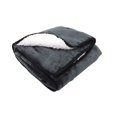 thumbnail image 2 of Goodyear GY3086 Reversible Travel Blanket, Grey, 2 of 5
