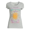 thumbnail image 5 of Wound Up Juniors Dancing Skeletons Short Sleeve Graphic T-Shirt, 5 of 5