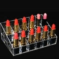 thumbnail image 2 of Soporte de lápiz labial acrílico Perfecl organizador de maquillaje 24 espacios, 2 of 8