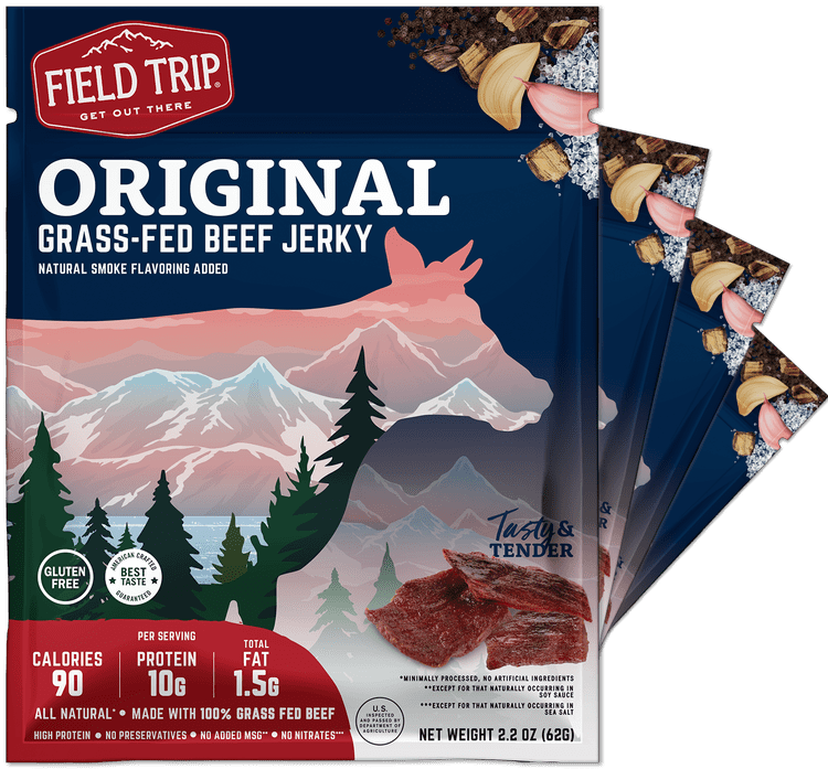 Field Trip Original Beef Jerky (Pack of 9) 2.2 oz