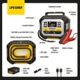 thumbnail image 4 of Stanley LPS120CF Lithium Battery Booster, USB PowerStation, Solar Compatible,  Compressor, 4 of 9