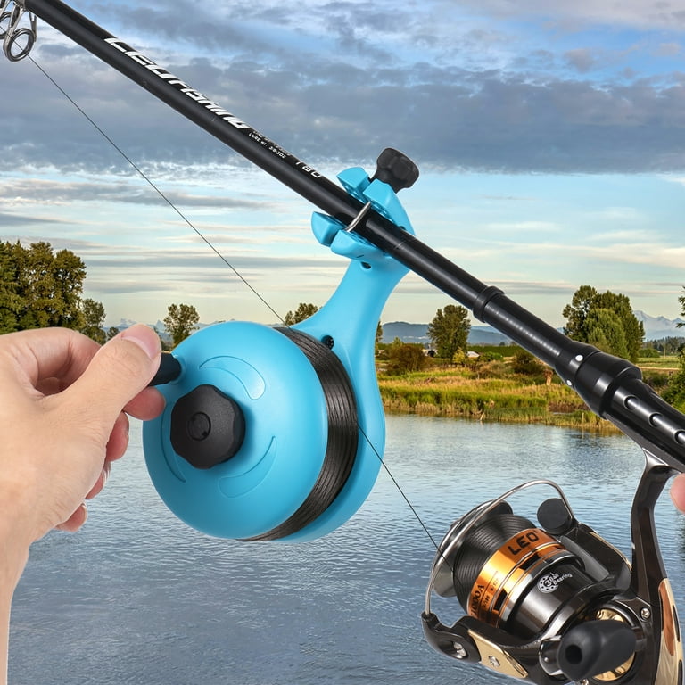 Arealer Fishing Line Spooler Winder Portable Fishing Line Spooling Tool Machine for Spinning Reels, Size: 14