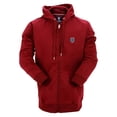 thumbnail image 1 of Sudadera Para Mujer K-SWISS Con Gorro Y Cierre Frontal Vino Talla M, 1 of 3