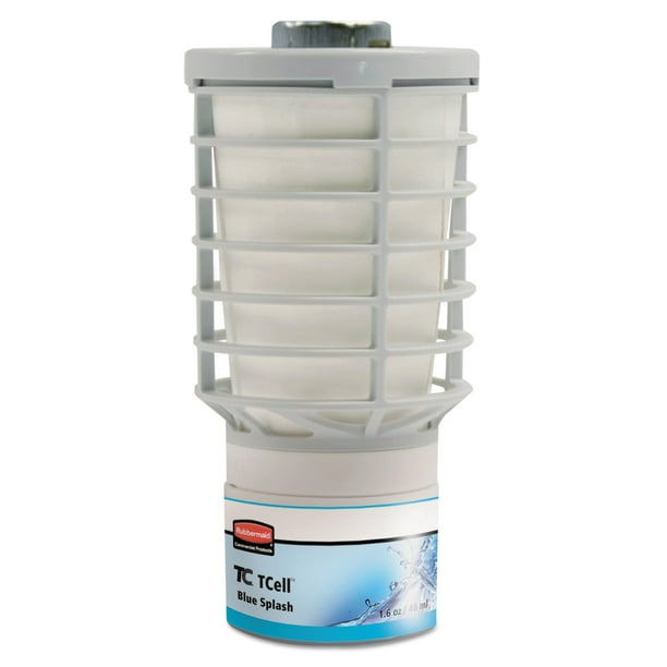 Rubbermaid Commercial TCell Microtrans Odor Neutralizer Refill, Blue
