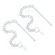 thumbnail image 1 of 3 piezas de cadena de pasador para sombrilla: Repuesto de fijador de cadena de pasador para sombrillas de patio - Accesorios de fijación de acero para exteriores para sombrillas de jardín y terraza, 1 of 6