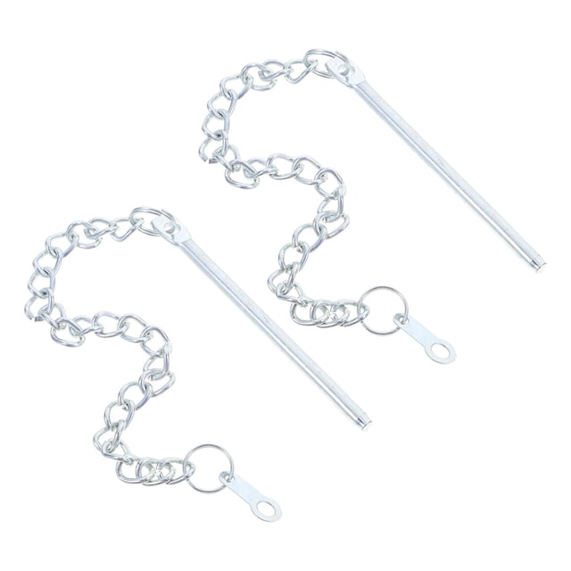 Miangastore 3pcs Umbrella Pin Chain: Patio Parasols Pin Chain Fixator Replacement - Outdoor Steel Fixing Accessories For Garden Parasols Terrace Umbrellas