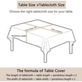 thumbnail image 6 of Thanksgiving Fall Tablecloth for Round,Oval,Rectangle Tables,Waterproof Pumpkin Fall Table Cloths for Dining Room Indoor Outdoor Table Cover - 60x84 Inch, 6 of 6