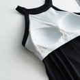 thumbnail image 4 of Women's Front Zip Sports Bra High Support Workout Top, Seamless Racerback Yoga Bra Breathable for Running Gym, 4 of 8
