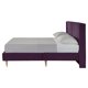 thumbnail image 5 of Cama Matrimonial Makora Mavi Morado Tapizada en Tela Tipo Velvet (No Incluye Colchón), 5 of 8