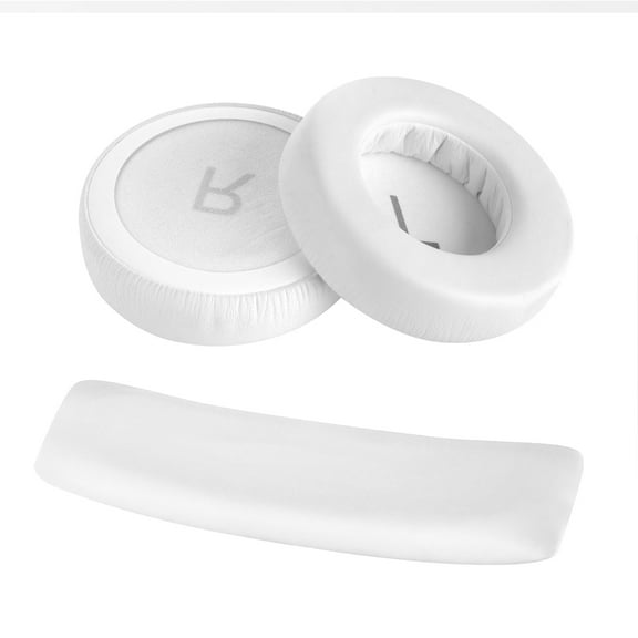 Geekria Earpad and Headband Set Compatible with AKG K845BT/K845/K545 Headphone, Repair Parts Suit (White)