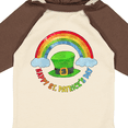 thumbnail image 4 of Inktastic Happy St. Patrick's Day Rainbow and Hat Boys or Girls Long Sleeve Baby Bodysuit, 4 of 5
