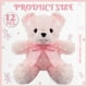 thumbnail image 2 of Oso de peluche Jenaai, 12 piezas, 30 cm, rosa, para regalo de baby shower, 2 of 6