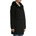 thumbnail image 3 of Lucky Brand Womens Hooded Raincoat,Black,L, 3 of 3