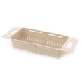 thumbnail image 2 of 1 Pcs Collapsible Over The Sink Colander Dish Fruit Vegetable Strainer Drainer Basket for Kitchen  Blue, 2 of 2