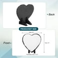 thumbnail image 2 of Uxcell Sublimation Slate Blanks, 1 Pcs Heart Stone Sublimation Photo Frame, 2 of 7