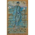 thumbnail image 2 of Whistler, James McNeill 10x14 White Modern Wood Framed Museum Art Print Titled - Morning Glories 1865, 2 of 4