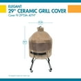 thumbnail image 2 of Duck Covers Elegant Waterproof 29 Inch Ceramic BBQ Grill Cover, 2 of 5