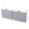 thumbnail image 1 of Yuarrent Soporte de almacenamiento multifuncional Estante de almacenamiento colgante Estante de jabonera de concha Soporte de jabonera con perchas Juegos de accesorios de baño No.2 Yuarrent HA027560-02, 1 of 1