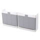 thumbnail image 1 of Soporte De Almacenamiento Multifuncional Estante De Almacenamiento Colgante Estante De Jabón Clamshell Soporte De Plato De Jabón Con Perchas Escurridor De Soporte De Jabón Firme Para Interior Eigraketly HA027560-02, 1 of 6