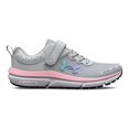 thumbnail image 2 of Zapatillas Under Armour Assert 10 para Niñas, Halo Gris Rosa, 11.5K, 2 of 5