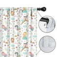 thumbnail image 4 of Blackout Kids Curtains,Colorful Forest Princess Pattern Childrens Insulated Curtains Set Of 2,Bedroom Essentials,Toddler Room Decor 42"x63", 4 of 5