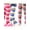 Stripes, variant on TeeHee Little Kids Girls Fashion Cotton Tights 3 Pair Pack