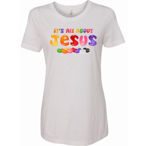 Inktastic Jelly Bean Jesus Women's T-Shirt