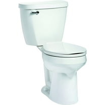 Mansfield Plumbing 388.386.WHT Summit Round SmartHeight Toilet, White