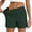*Green, variant on Women’s Elastic Waist Shorts with Pocket,Casual Office Work Dress Shorts Black,Women's Plus XXXL