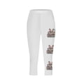 thumbnail image 5 of Pantalones de Ajuste Seco de la Moda de las Mujeres Imprimidas Leggings, Deporte de Yoga Elástico de Poliéster Elástico Respirable, 5 of 5