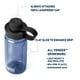 thumbnail image 2 of Botella de agua YETI Yonder 600 ml/20 oz con tapa Yonder Tether, 2 of 8
