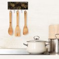 thumbnail image 6 of PhooArto Key Holder for Wall Decorative with 5 Key Hooks, Art Steampunk Style Pattern Holders Wall Mount Organizer with Mail Key Rack, Self Adhesive, 6 of 7