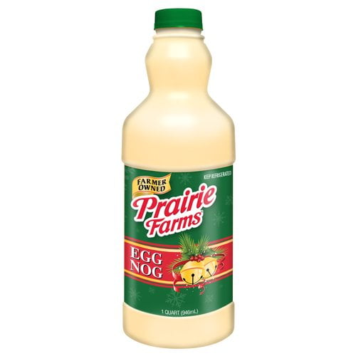 Prairie Farms Dairy Eggnog 1 Quart Walmart Com Walmart Com
