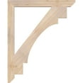 thumbnail image 3 of Ekena Millwork 3 1/2"W x 36"D x 44"H Merced Slat Smooth Bracket, Douglas Fir, 3 of 4