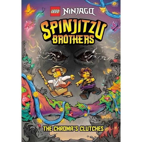 A Stepping Stone Book Spinjitzu Brothers #4: The Chroma's Clutches (Lego Ninjago), (Hardcover)