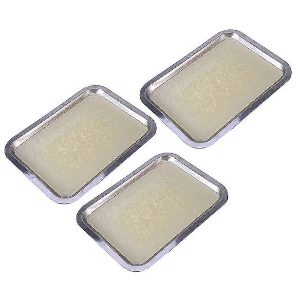 3pcs Wax Dissecting Tray Biological Laboratory Equipment For Junior Senior School