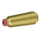 thumbnail image 5 of Hilo de poliéster para máquina de coser, hilo de bordado dorado resistente para proyectos de bricolaje, 1 carrete, 5 of 14