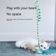 thumbnail image 5 of Juguetes de primavera para gatos, juguete colgante para gatos, puerta colgante, juguetes interactivos para gatos, pelotas de juguete con campana, cola larga, gato de peluche suave estirable, 5 of 5